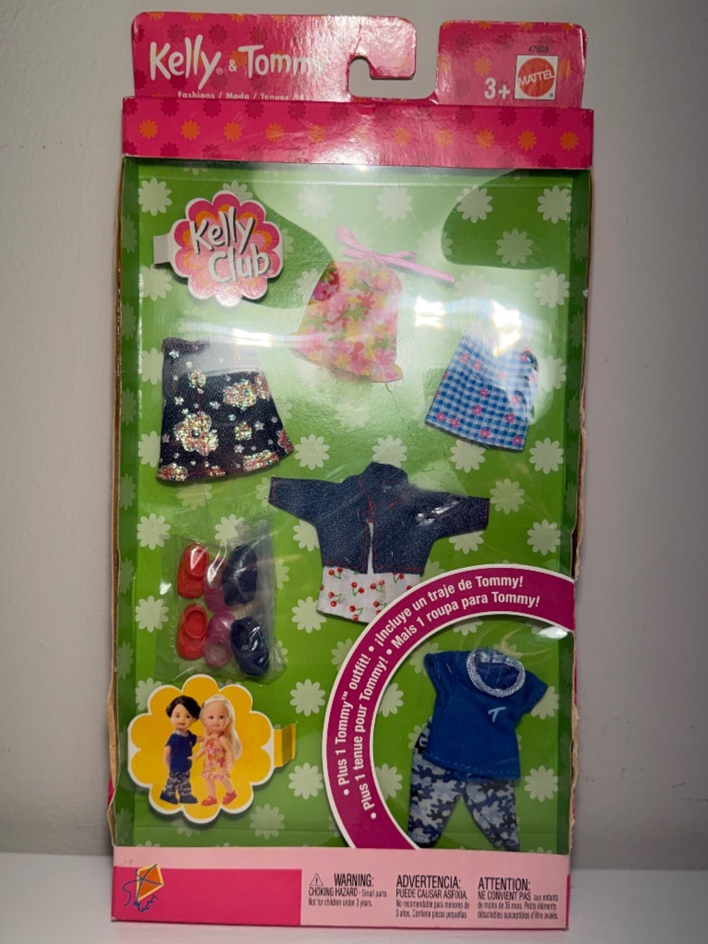 Vintage 2002 Kelly & Tommy Kelly Club Fashion Outfits Barbie New in Box #47608